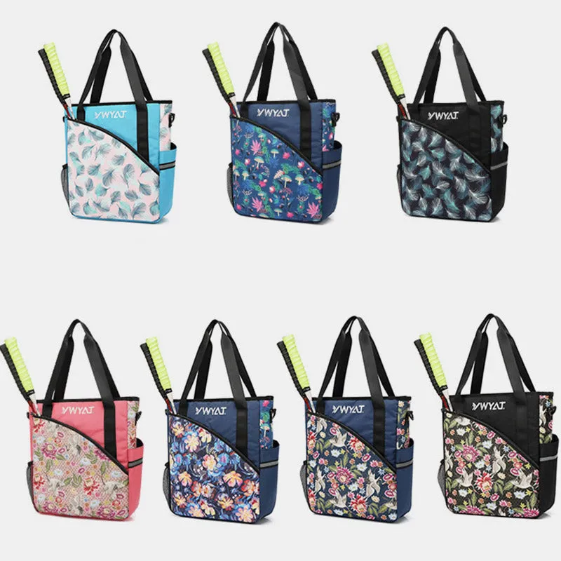 Tennis Shoulder Tote for Women Men Badminton Sling Bag Laptop Handbag