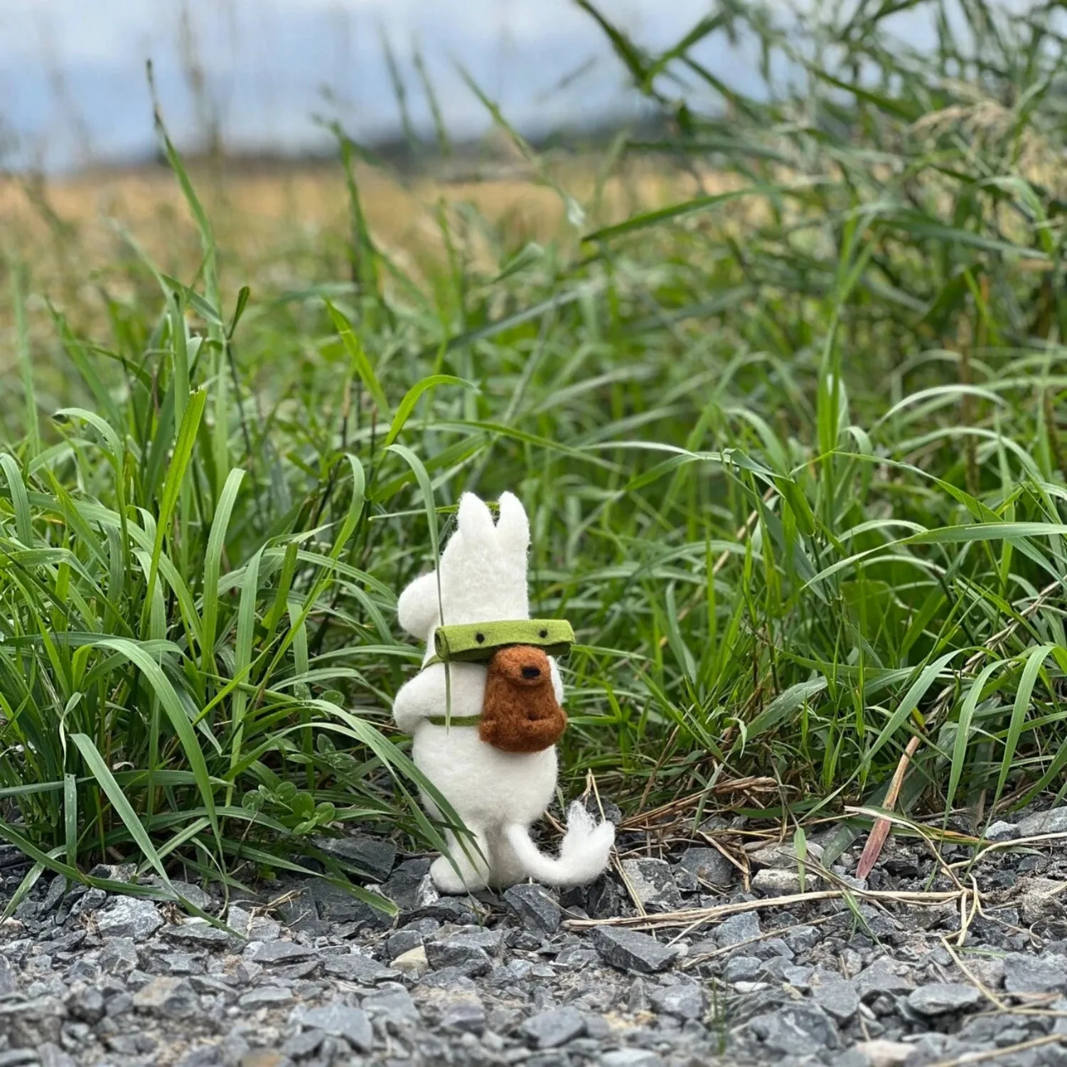 The Crafty Kit Co - Moomintroll Goes Camping - Needle Felt Kit