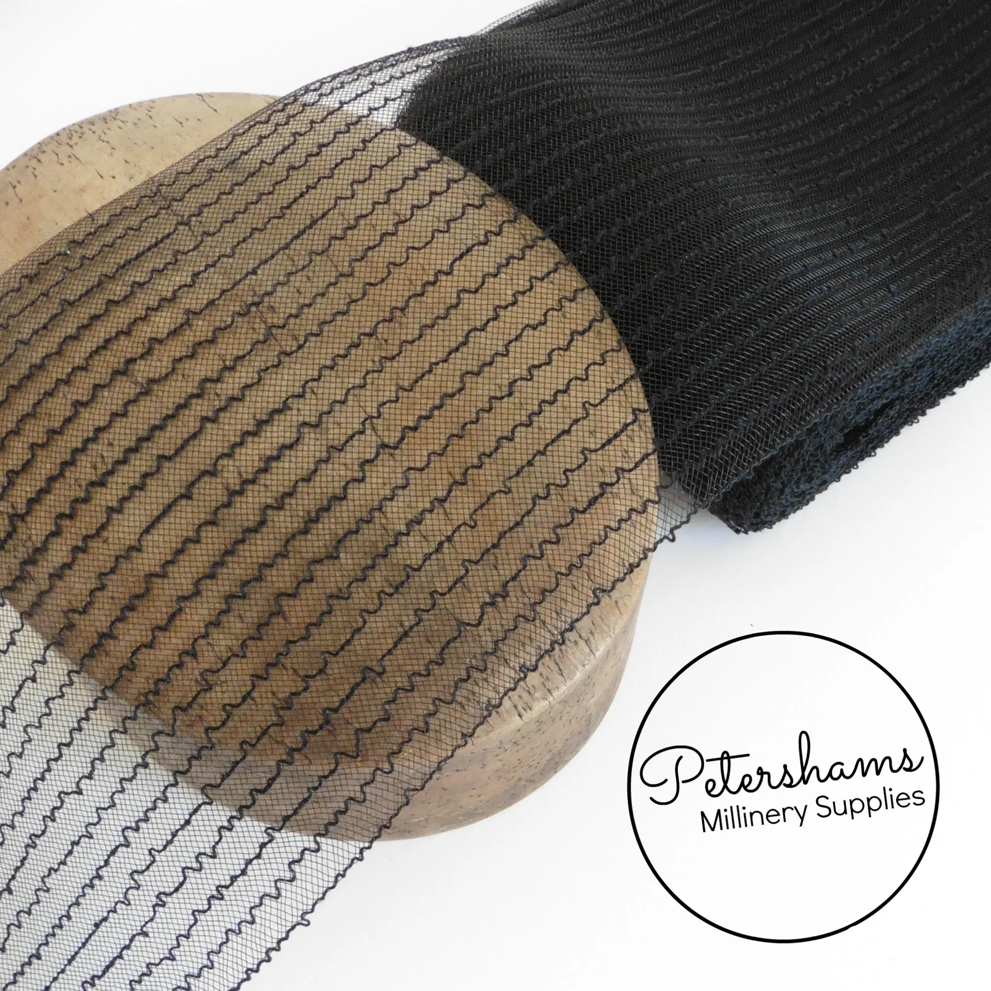 Threaded 15cm (6 inch) Wide Crinoline - 1m
