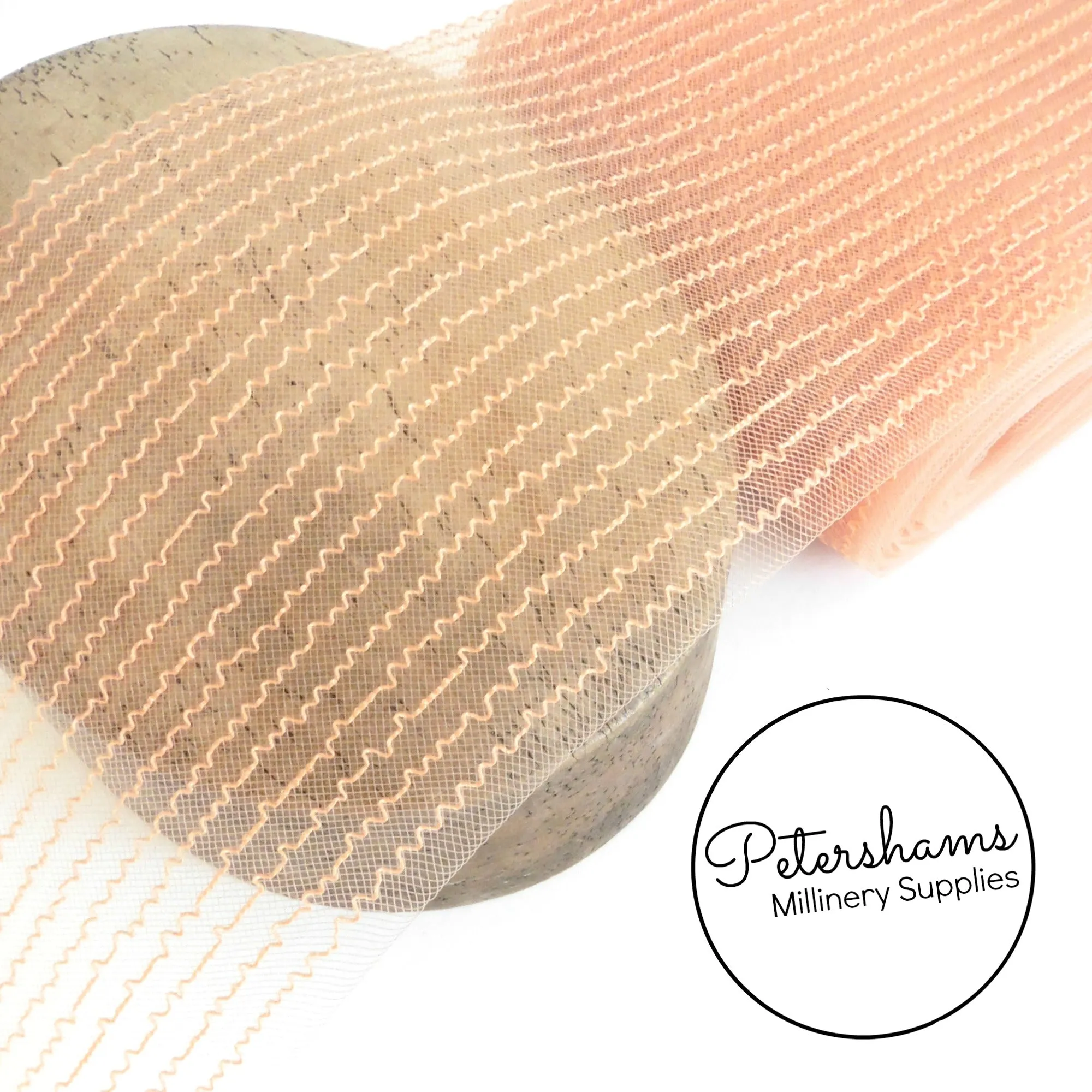 Threaded 15cm (6 inch) Wide Crinoline - 1m