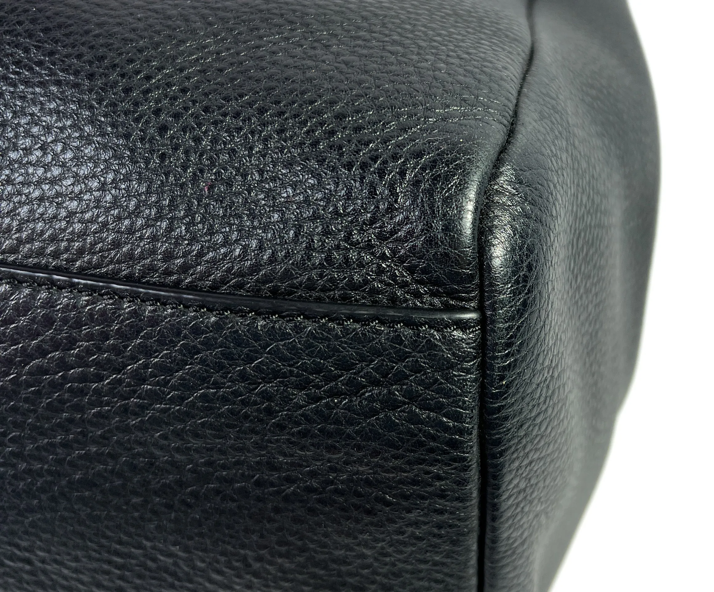 Tory Burch black leather shoulder bag
