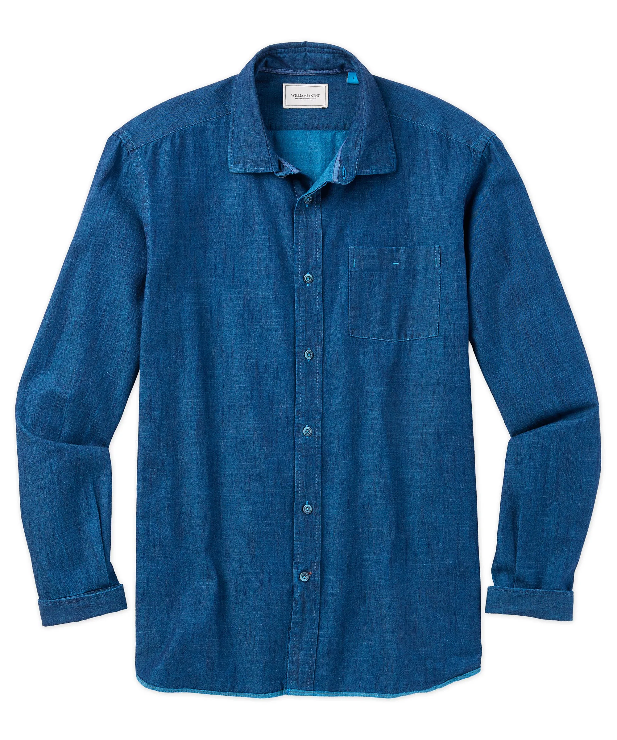 Twill Garment Dye Sport Shirt