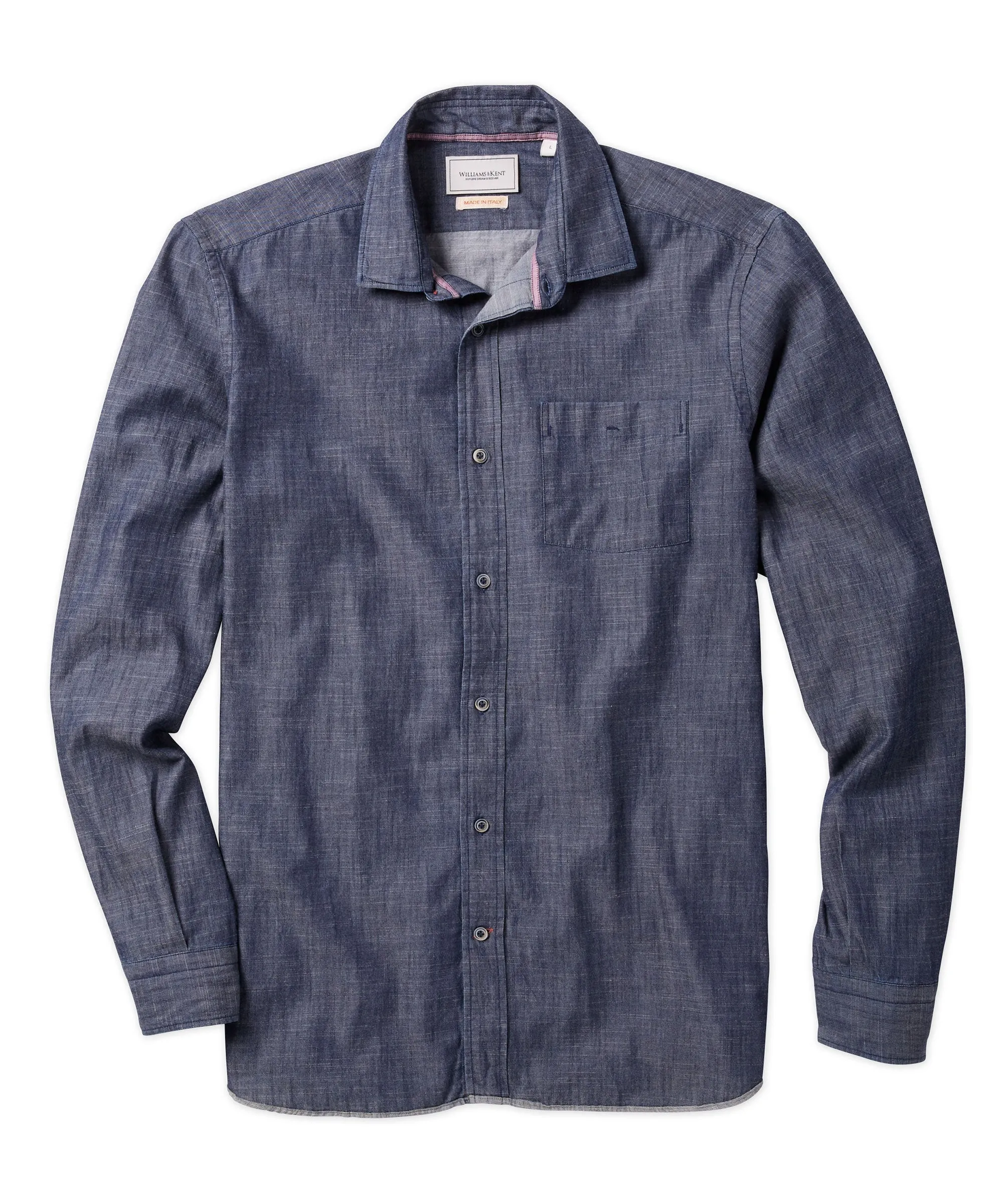 Twill Garment Dye Sport Shirt