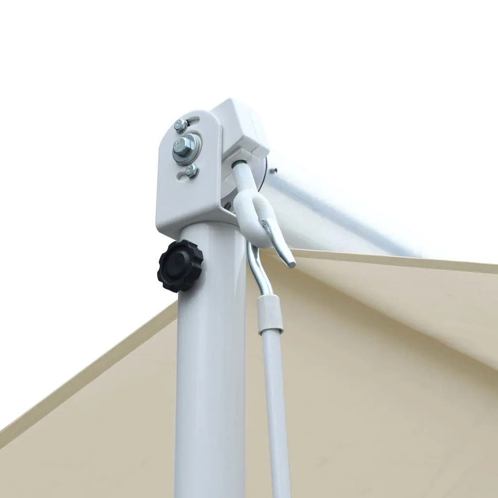 vidaXL Free Standing Awning 3x3 m Cream