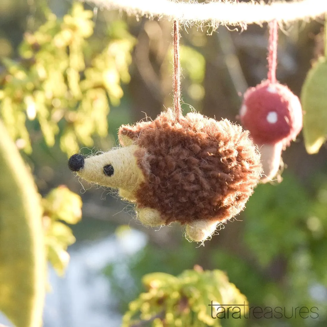 Woodland Animals Felt Garland