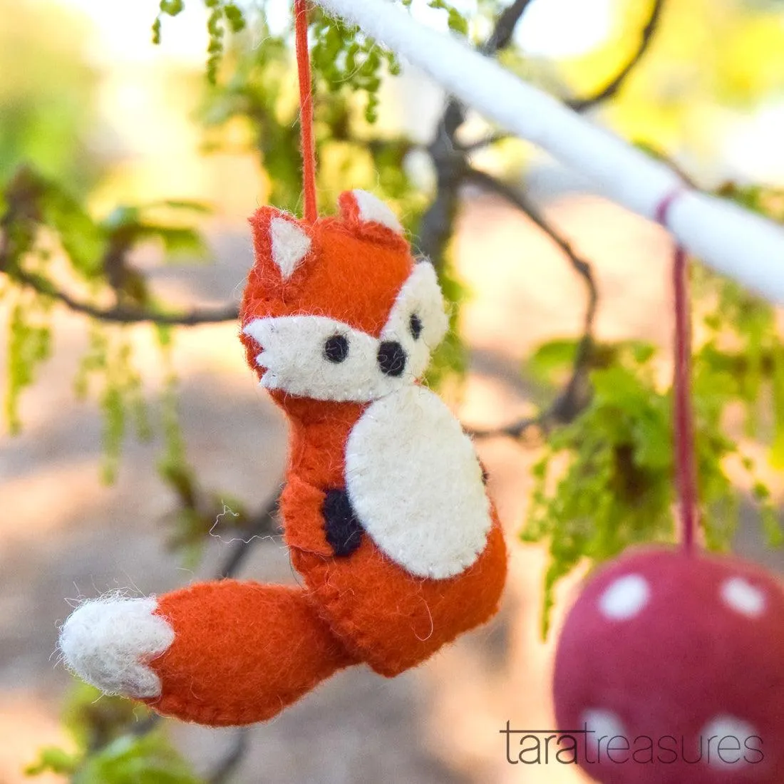 Woodland Animals Felt Garland