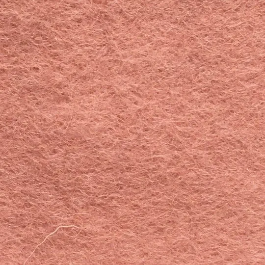 Wool Felt Sheet in Light Coral Pink