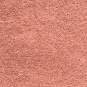 Wool Felt Sheet in Light Coral Pink